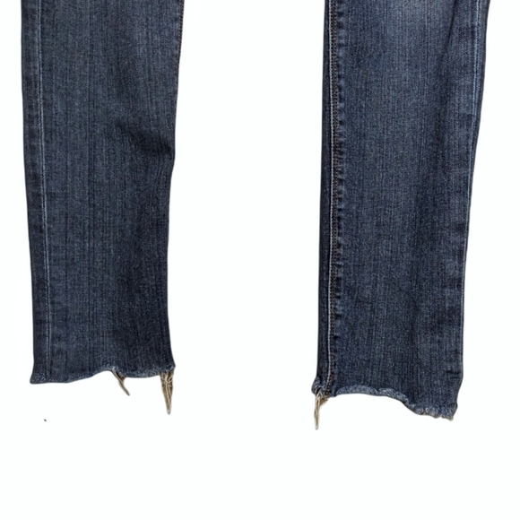 Hudson Distressed Nico Midrise Ankle Skinny Raw Hem Jeans Size 26 - Picture 9 of 15